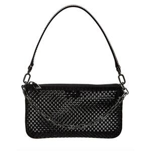 Christian Louboutin Loubila Mini Mesh Strass Crystal Shoulder Bag NWT